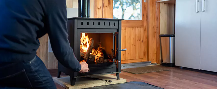 Open Hearth Wood Fireplace Installation in Reynoldsburg, OH