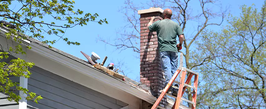 Vinyl and PVC Chimney Flashing Installation in Reynoldsburg, OH