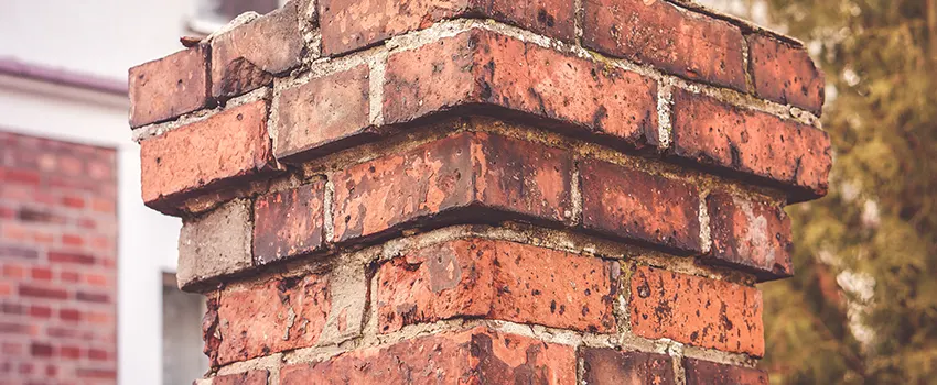 Cracked Chimney Bricks Repair Cost in Reynoldsburg, Ohio