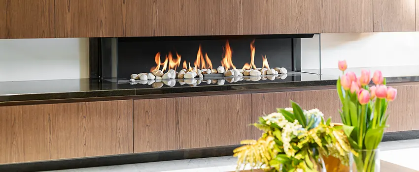 Double-height Fireplace Design Refurbishment in Reynoldsburg, Ohio